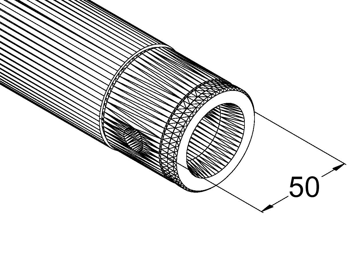 ALUTRUSS SINGLELOCK SP-S1500 QUICK-LOCK Black Tube
