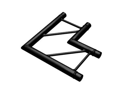 ALUTRUSS BILOCK BQ2-SPAC21H Angolo a 2 vie 90° nero