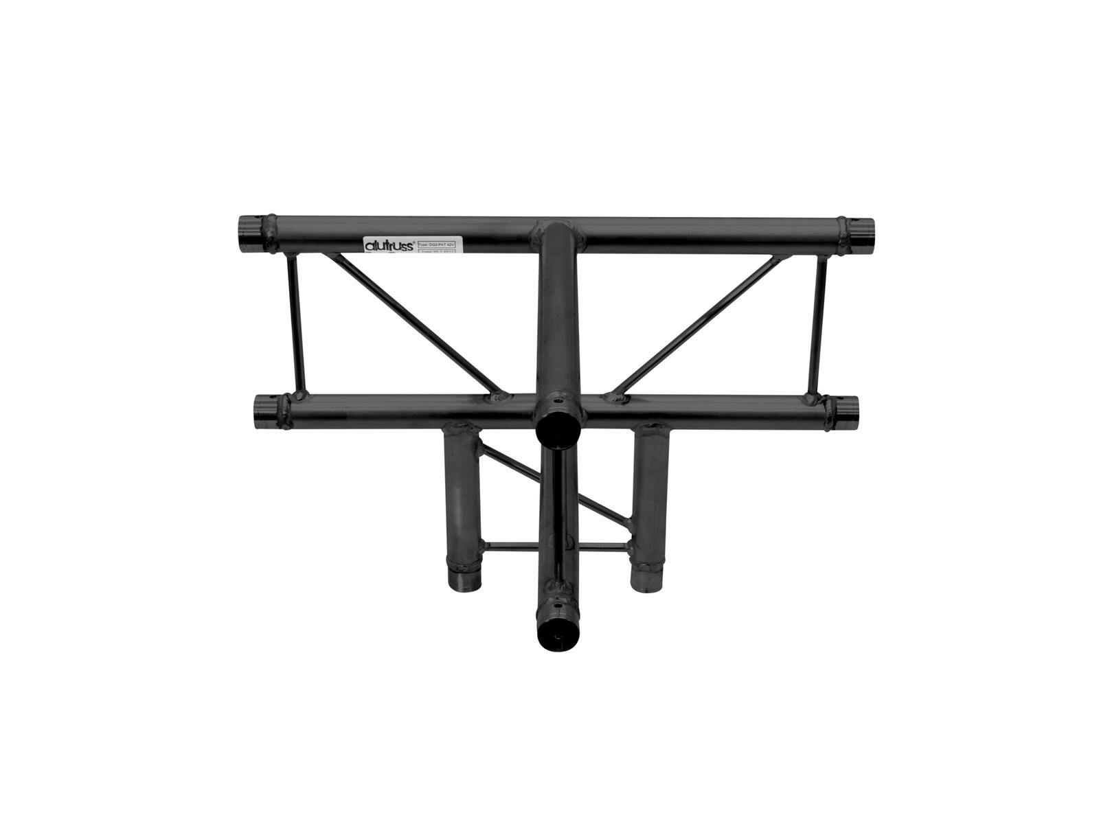 ALUTRUSS DECOLOCK DQ2-SPAT42V pezzo a T a 4 vie nero