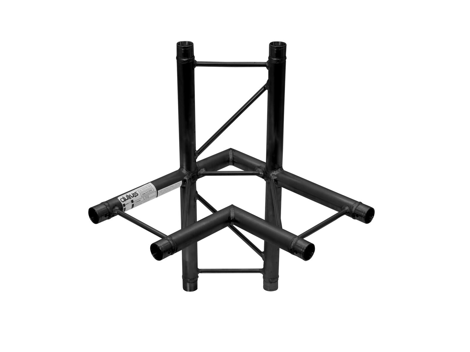 ALUTRUSS DECOLOCK DQ2-SPAC44H 4-Way Corner Black
