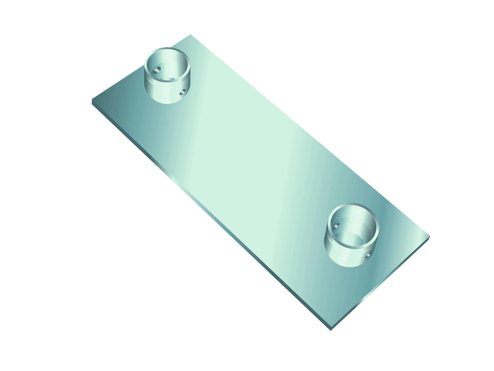 ALUTRUSS DECOLOCK DQ2-BPS Piastra di base nera