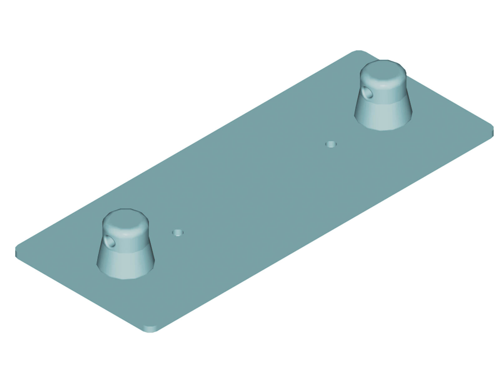 ALUTRUSS DECOLOCK DQ2-WPM Wall Plate MALE