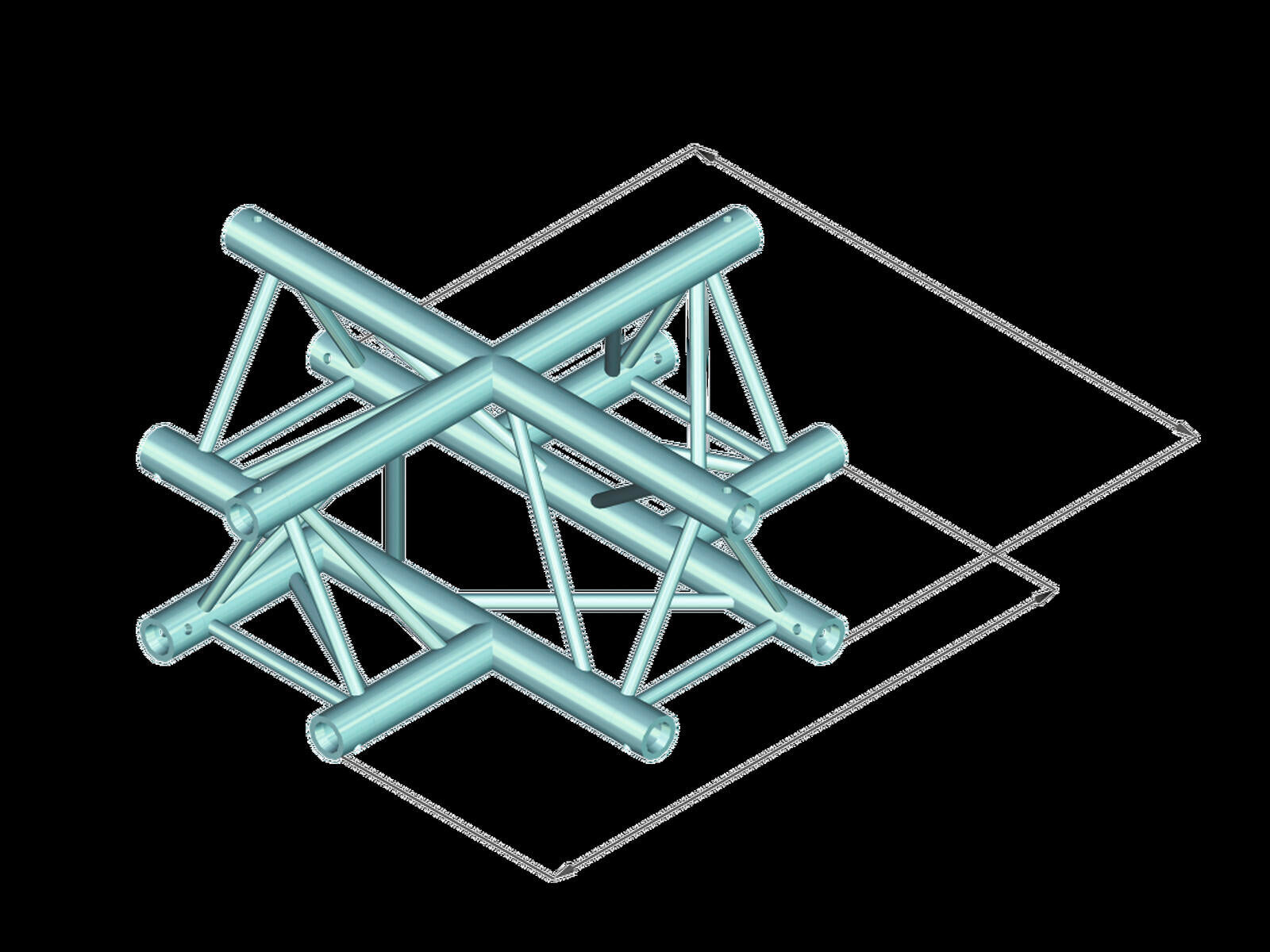 ALUTRUSS DECOLOCK DQ3-PAC41 Croce a 4 vie