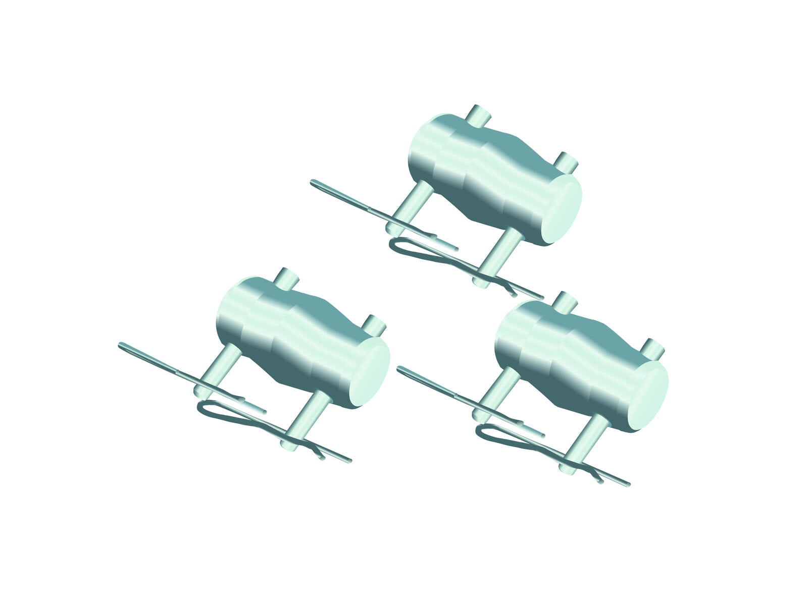 ALUTRUSS DECOLOCK DQ3 Cono di collegamento/Perno/Spina