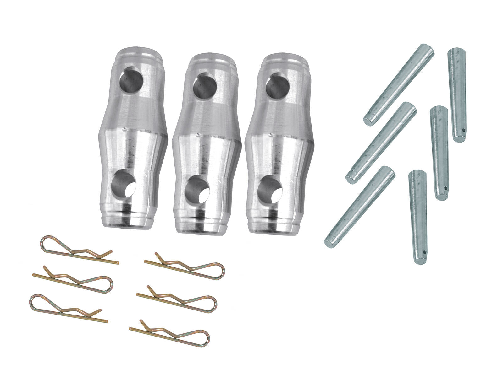 ALUTRUSS TRILOCK Connection Cone/Pin/Safety Clip Set