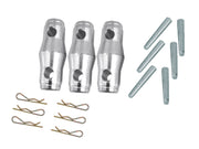 ALUTRUSS TRILOCK Connection Cone/Pin/Safety Clip Set