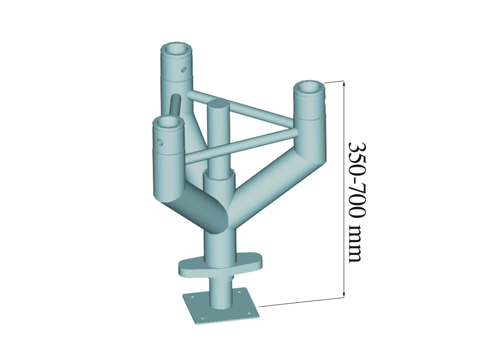 ALUTRUSS TRILOCK Piede di livellamento TNF-300