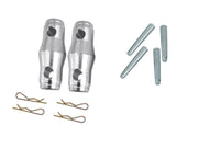 ALUTRUSS BILOCK BQ-2 Set cono/perno/spina