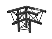 ALUTRUSS DECOLOCK DQ3-SPAL34 Angolo a 3 vie 90° nero