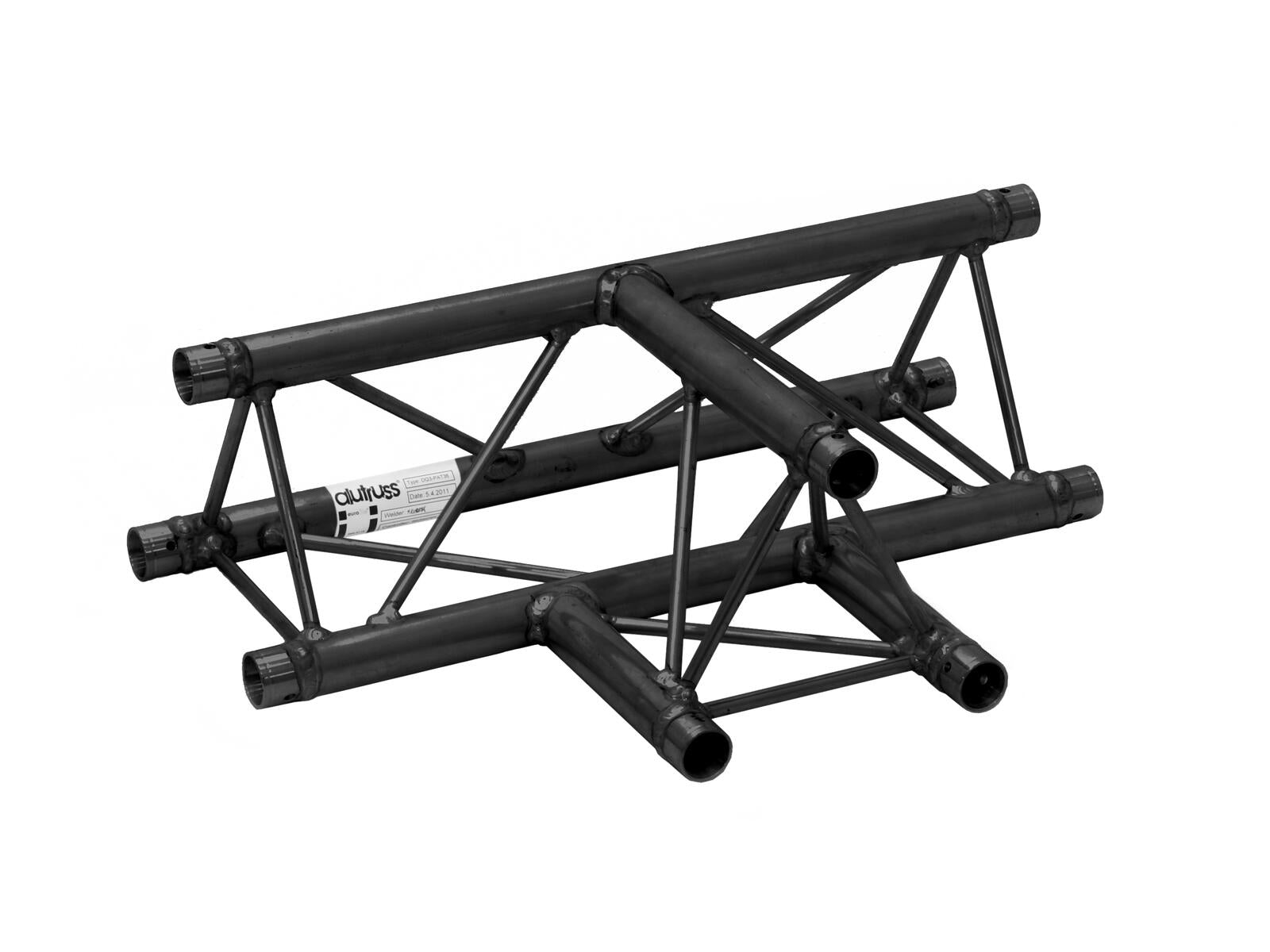 ALUTRUSS DECOLOCK DQ3-SPAT36 pezzo a T 3 vie 90° nero