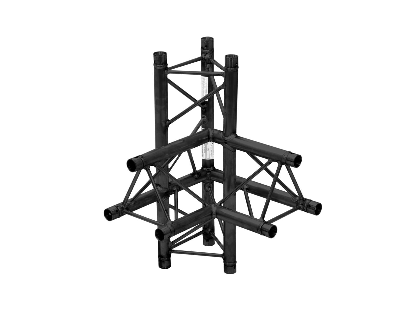 ALUTRUSS DECOLOCK DQ3-SPAC45 Angolo a 4 vie destro nero