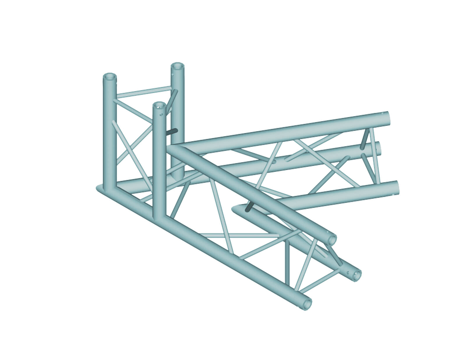 ALUTRUSS TRILOCK 6082AC-20-3 Angolo a 3 vie 60°
