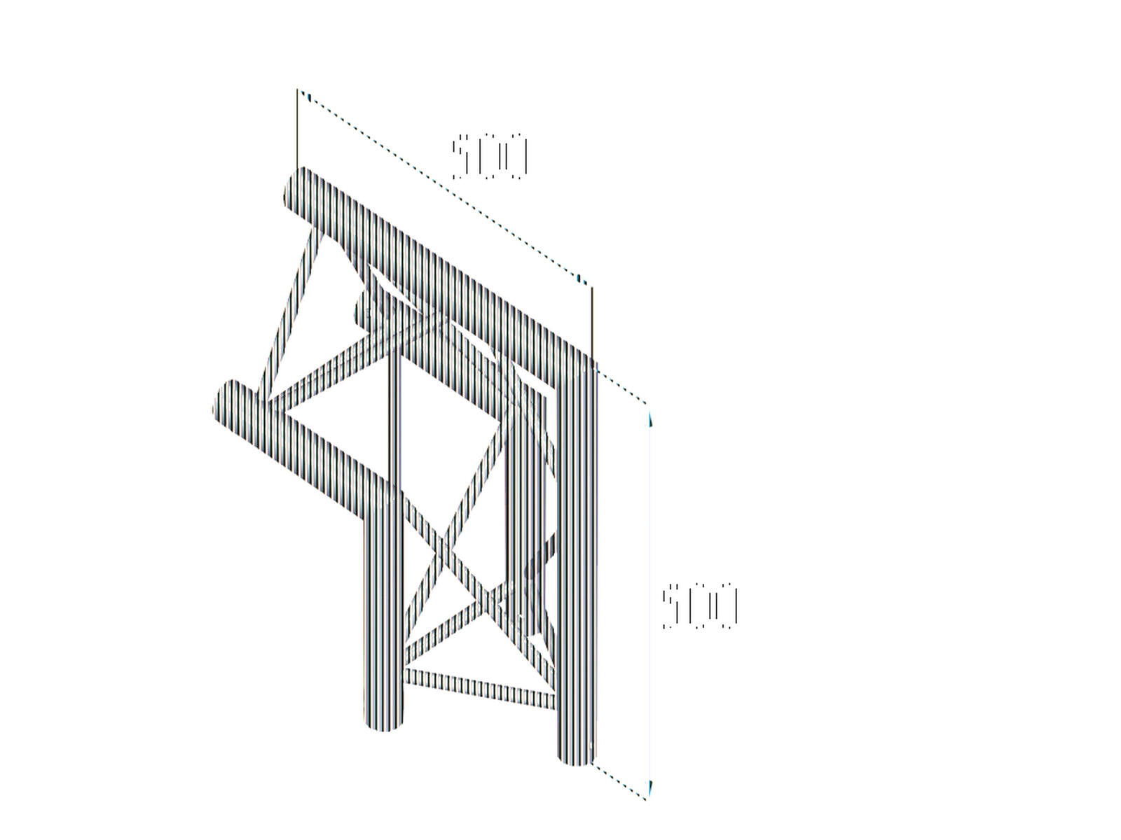 ALUTRUSS TRILOCK 6082AC-24 2-way 90° Corner /\