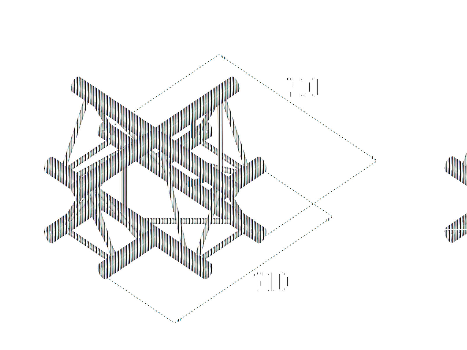 ALUTRUSS TRILOCK 6082AC-41 4-Way Cross
