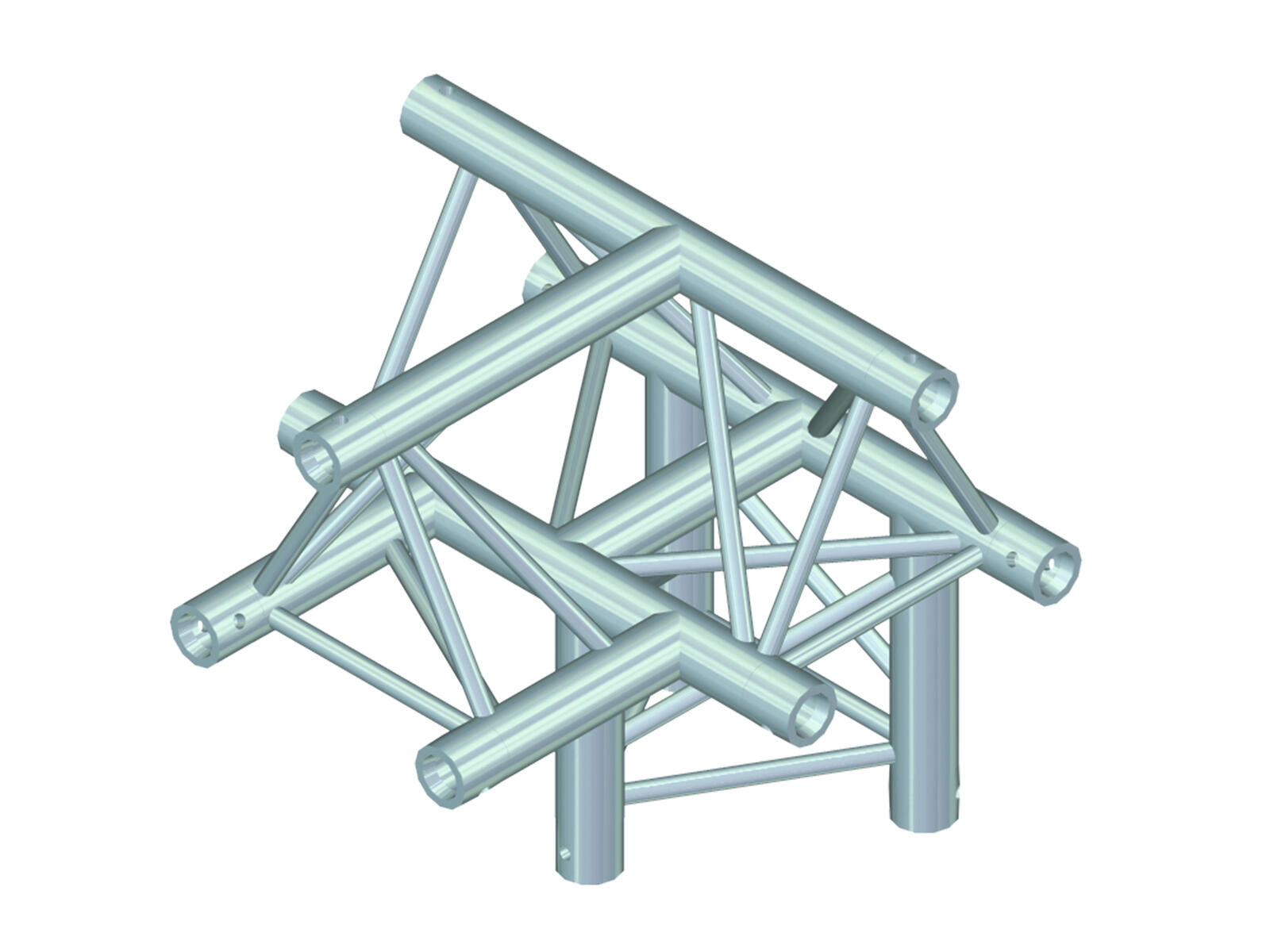ALUTRUSS TRILOCK 6082AT-43 4-way corner block /\