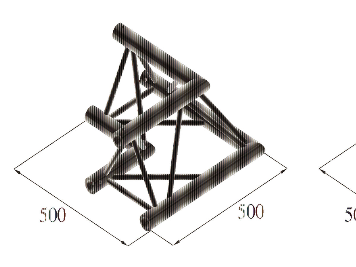 ALUTRUSS TRILOCK S-PAC 21 Angolo 2 vie 90° nero