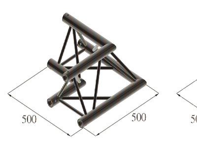 ALUTRUSS TRILOCK S-PAC 21 2-Way 90° Corner black