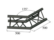 ALUTRUSS TRILOCK S-PAC 23 2-way 135° corner black