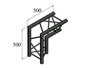ALUTRUSS TRILOCK S-PAC 25 2-way 90° corner / black