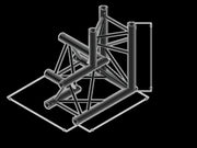 ALUTRUSS TRILOCK S-PAL-33 Angolo a 3 vie / destro