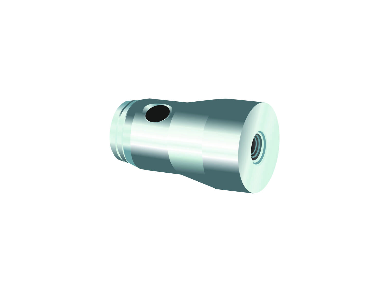 ALUTRUSS QUADLOCK Semicono con filettatura M12