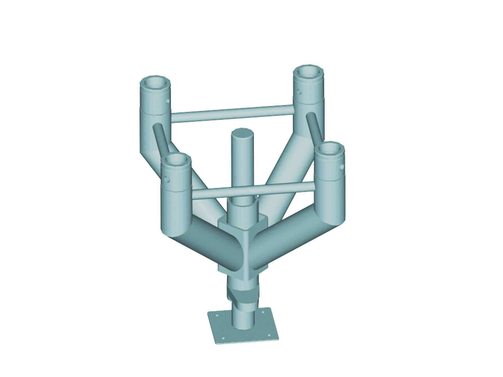 ALUTRUSS QUADLOCK Levelling foot QNF-300