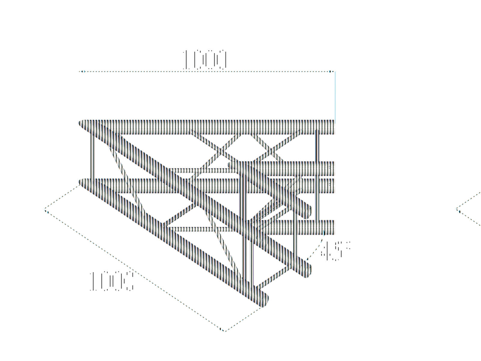 ALUTRUSS QUADLOCK 6082C-19 Angolo 2 vie 45°