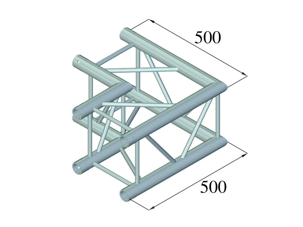 ALUTRUSS QUADLOCK 6082C-21 2-Way 90° Corner