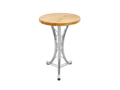ALUTRUSS Bistro table, curved