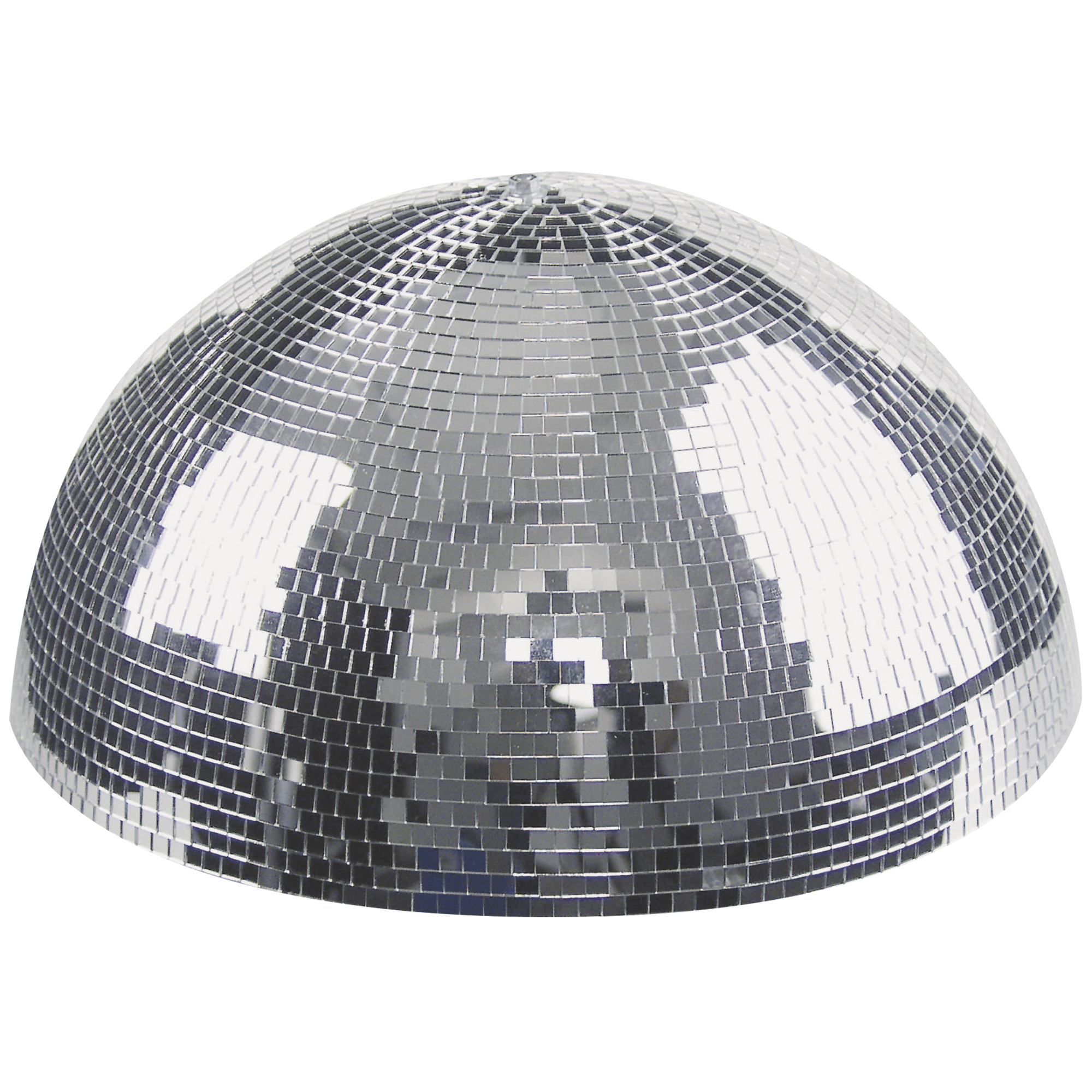 SHOWGEAR Half Mirror Ball 30 cm half Mirror Ball for wall and Ceiling Mounting with motor Semisfera specchiata da 30 cm per montaggio su pareti e soffitto con motore