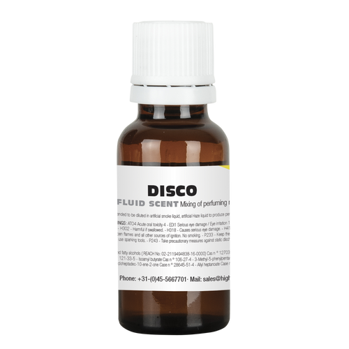 Showgear Fog Fluid Scent Disco, 20 ml Disco, 20 ml