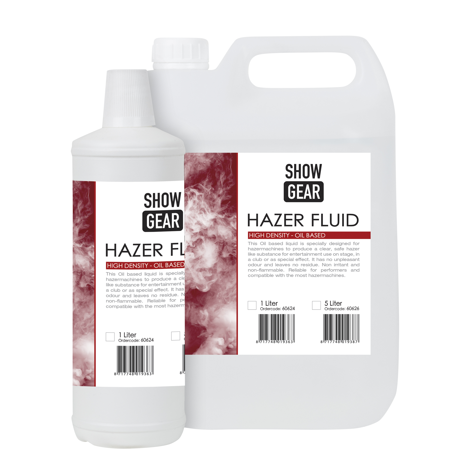 Showgear Hazer Fluid 1 litre - oil-based 1 Litri - a base di olio