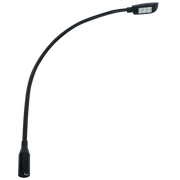SHOWGEAR GooseLight XLR, CW 40 cm - 3-pin straight 40 cm - 3 pin dritto