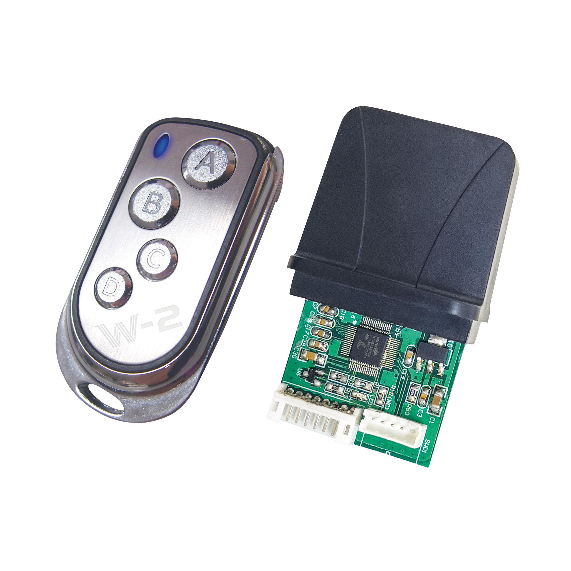 ANTARI WTR-110 Wireless Remote Kit F-6 W-2 transmitter and ES-W2 receiver for supported Antari products Trasmettitore W-2 e ricevitore ES-W2 per i prodotti Antari supportati