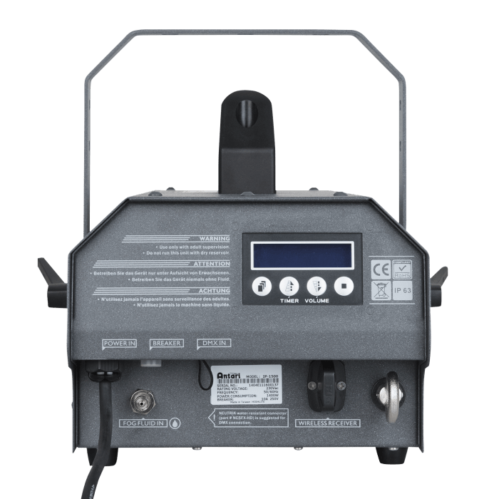 Antari IP-1500 Máquina de Humo Impermeable