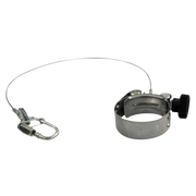SHOWTEC FX Shot Cannon Clamp Certified Safety Cable included Cavo di sicurezza certificato in dotazione