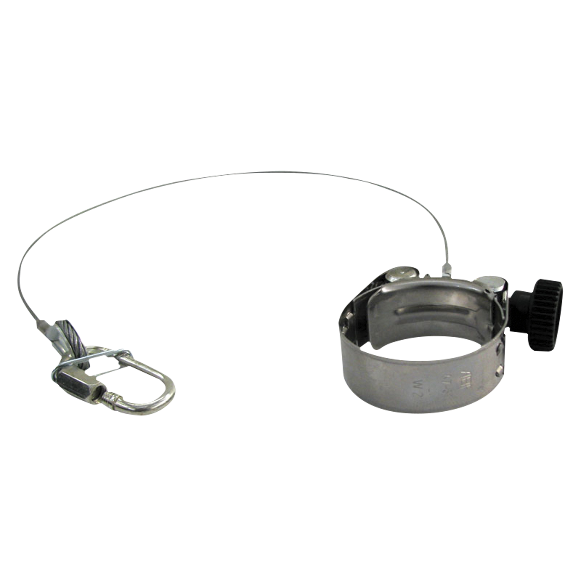 SHOWTEC FX Shot Cannon Clamp Certified Safety Cable included Cavo di sicurezza certificato in dotazione