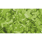 SHOWGEAR Confetti - Rectangle Clear green, 55 x 17 mm, 1 kg, flameproof and biodegradable Verde chiaro, 55 x 17 mm, 1 kg, ignifugo e biodegradabile