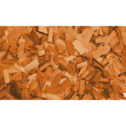 SHOWGEAR Confetti - Rectangle Orange, 55 x 17 mm, 1 kg, flameproof and biodegradable Arancione, 55 x 17 mm, 1 kg, ignifugo e biodegradabile