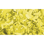 SHOWGEAR Confetti - Rectangle Yellow, 55 x 17 mm, 1 kg, flameproof and biodegradable Giallo, 55 x 17 mm, 1 kg, ignifugo e biodegradabile