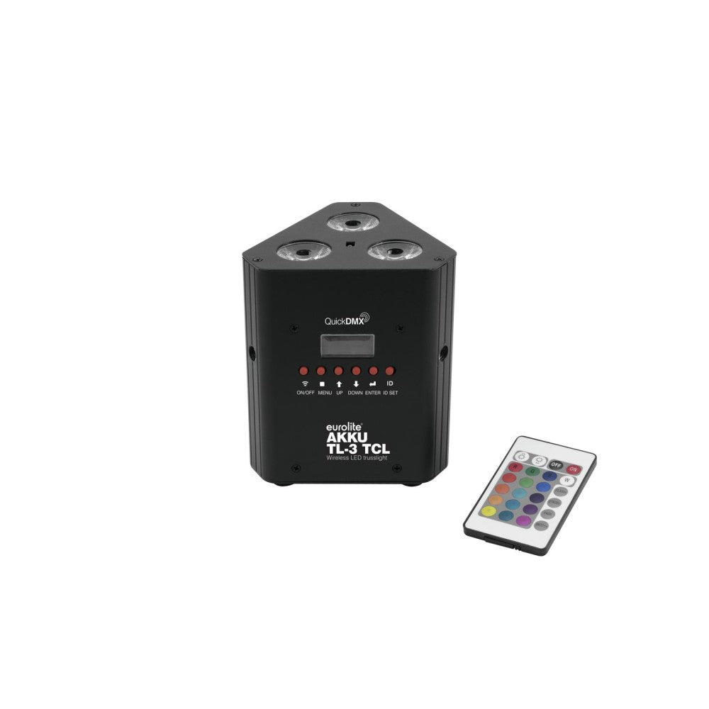 EUROLITE AKKU TL-3 TCL Par a Batteria 3x3 W RGB
