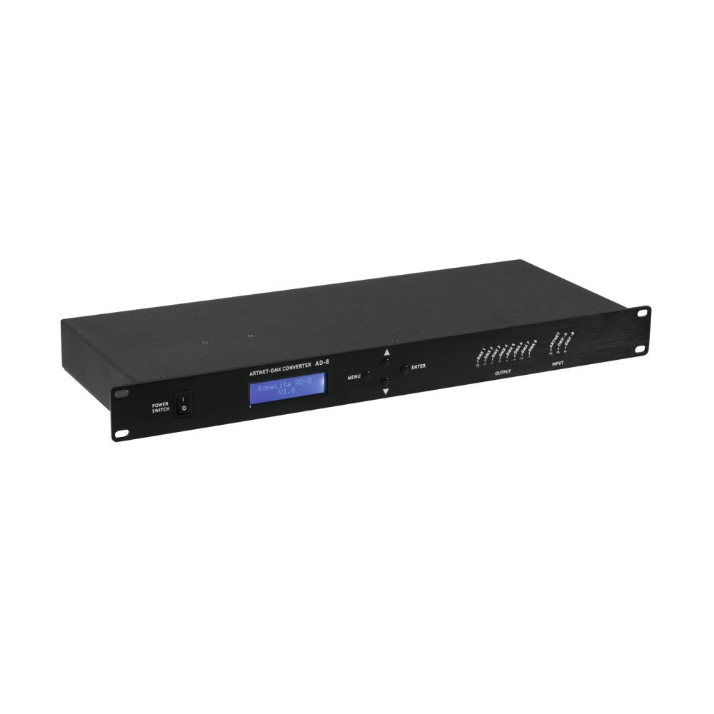 EUROLITE Art-Net/DMX Node 8 MK2 Convertitore Art-Net/DMX con 8 universi