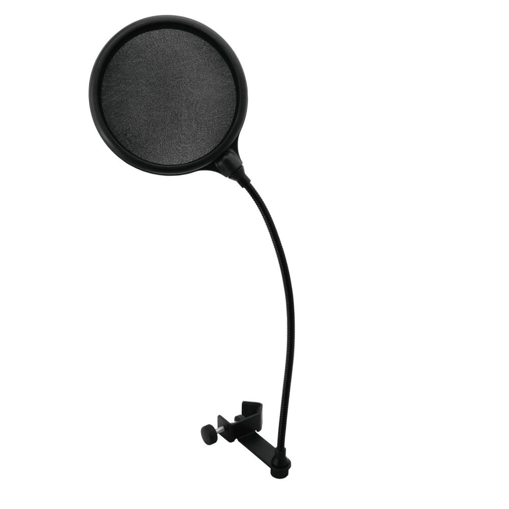 Omnitronic Microphone Pop Filter Filtro Antipop Nero da 6"