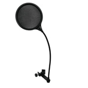 Omnitronic Microphone Pop Filter Filtro Antipop Nero da 6"