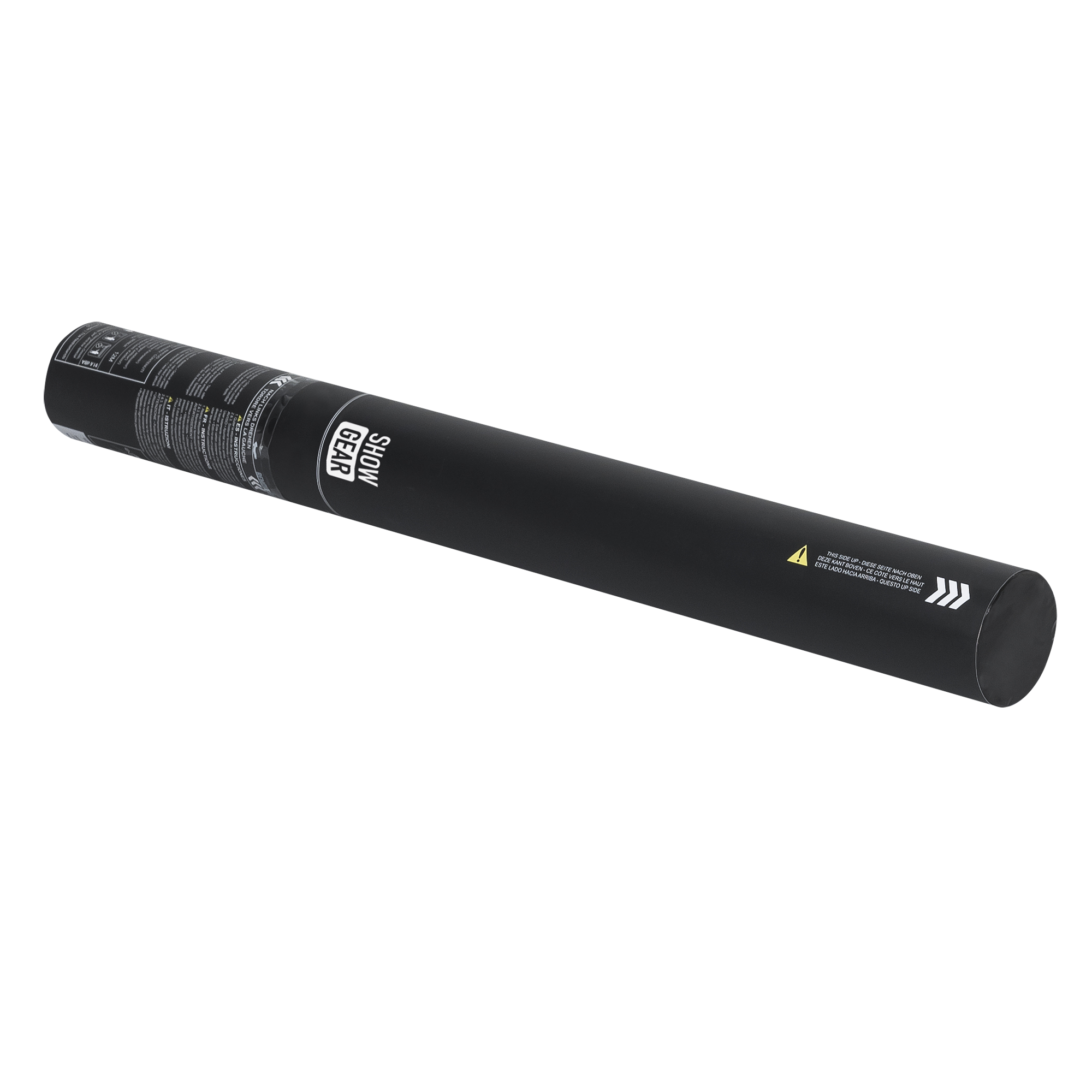 SHOWGEAR Handheld Streamer Cannon 50 cm, gold metallic, flameproof 50 cm, oro metallico, ignifugo