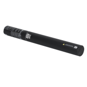SHOWGEAR Handheld Streamer Cannon 50 cm, white/silver, flameproof 50 cm, bianco/argento, ignifugo