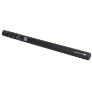 SHOWGEAR Handheld Confetti Cannon Pro 80 cm, black, flameproof and biodegradable 80 cm, nero, ignifugo e biodegradabile