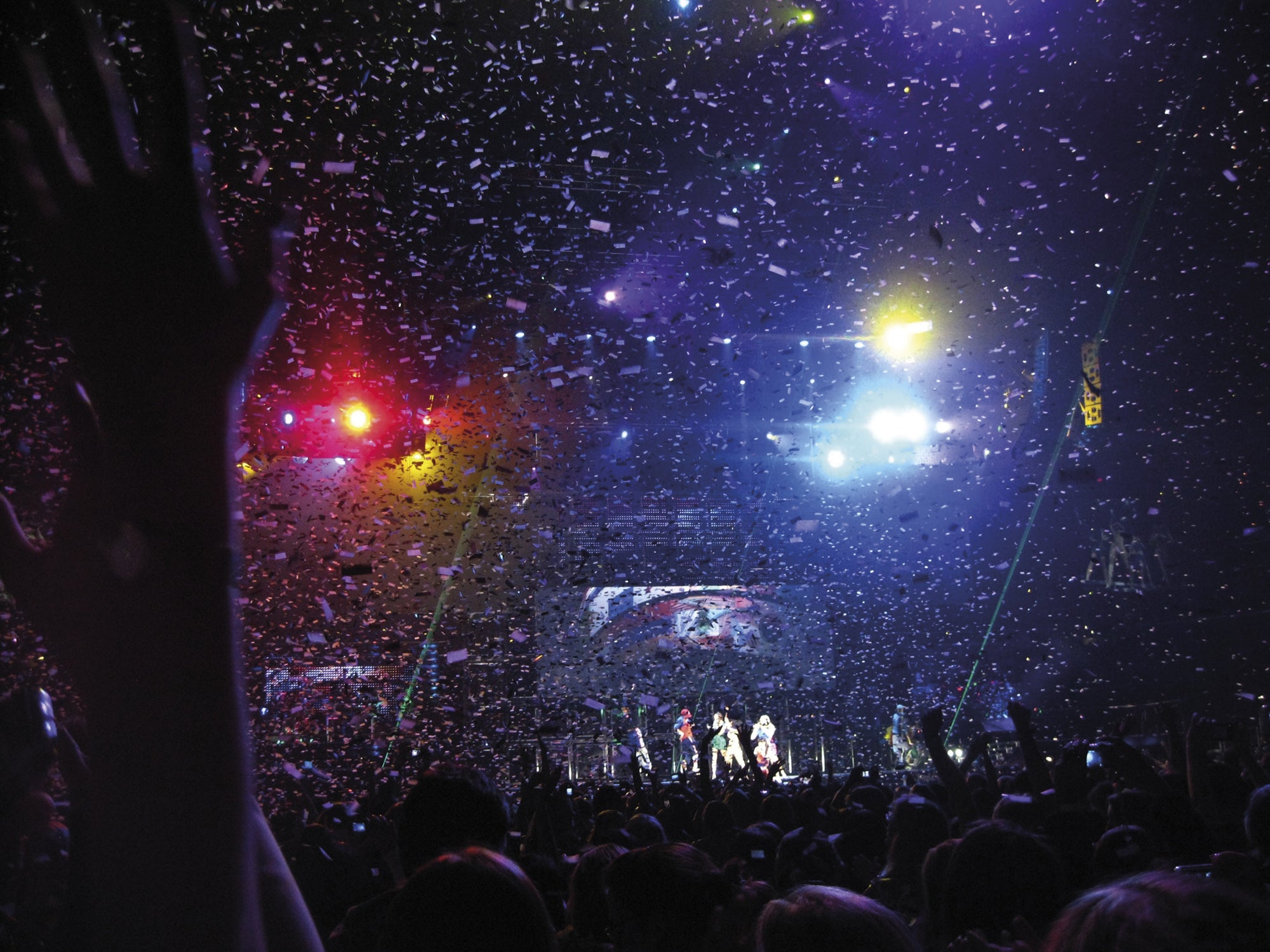 SHOWGEAR Electric Confetti Cannon 50 cm, white, flameproof and biodegradable 50 cm, bianco, ignifugo e biodegradabile
