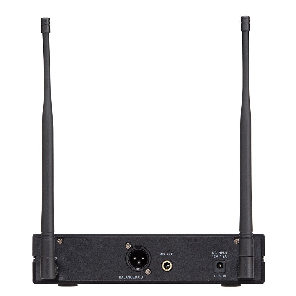 SOUNDSATION WF-U1300P 300-CHANNEL UHF TRUE DIVERSITY WIRELESS MICROPHONE SYSTEM WITH POCKET TRANSMITTER 823-832MHz