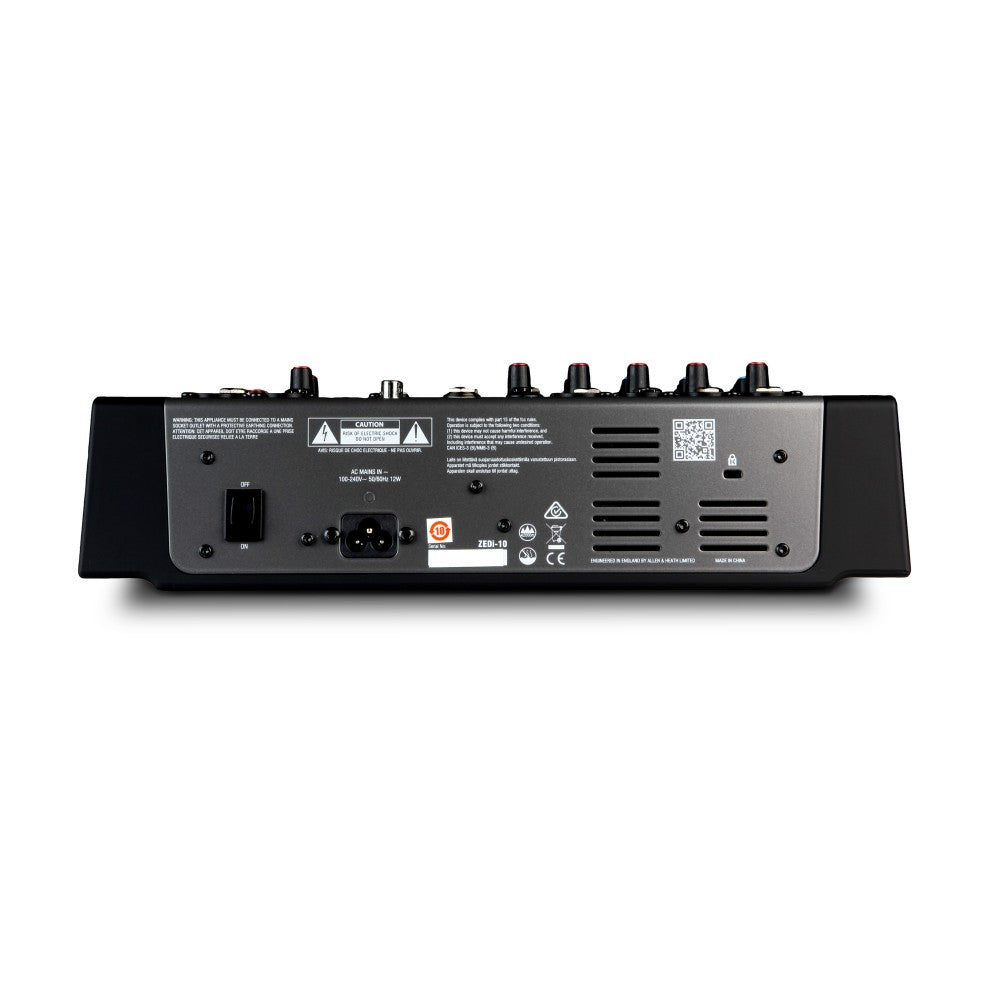ALLEN & HEATH ZED-i-10 MIXER CON INTERFACCIA AUDIO USB 4 IN 4 OUT